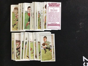 PLAYER (reproduction) CIGARETTE CARDS-FOOTBALL CARICATURES (RIP) -pick your card - Picture 1 of 101