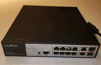 Luxul Xms-1208P - 12 Port With 8 Port POE+ Managed Switch - Image 1 of 4