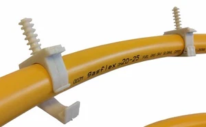 BOX 0F 10 - Heavy Duty Clips for 2025 gasFlex 1" flexible gas piping  - Picture 1 of 3