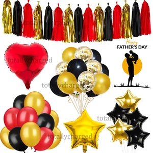 Best Great Dad ~ Worlds Best Dad~ Fathers Day ~ AIR Helium Balloon Celebration - Picture 1 of 34