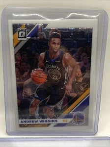 2019-20 CHRONICLES OPTIC TRADED SILVER HOLO PRIZM #511 ANDREW WIGGINS WARRIORS - Picture 1 of 2