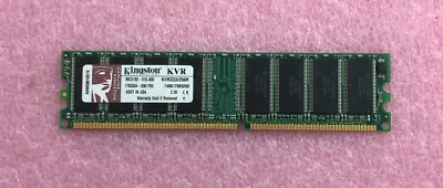 1 X 256MB KINGSTON PC-2700 DDR-333 NON-ECC MEMORY RAM KVR333/256 - Image 1 of 2
