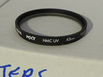 Hoya 43mm UV Lens Filter screw in type NXT HMC Multi-Coated uv safety protect - Image 1 of 2