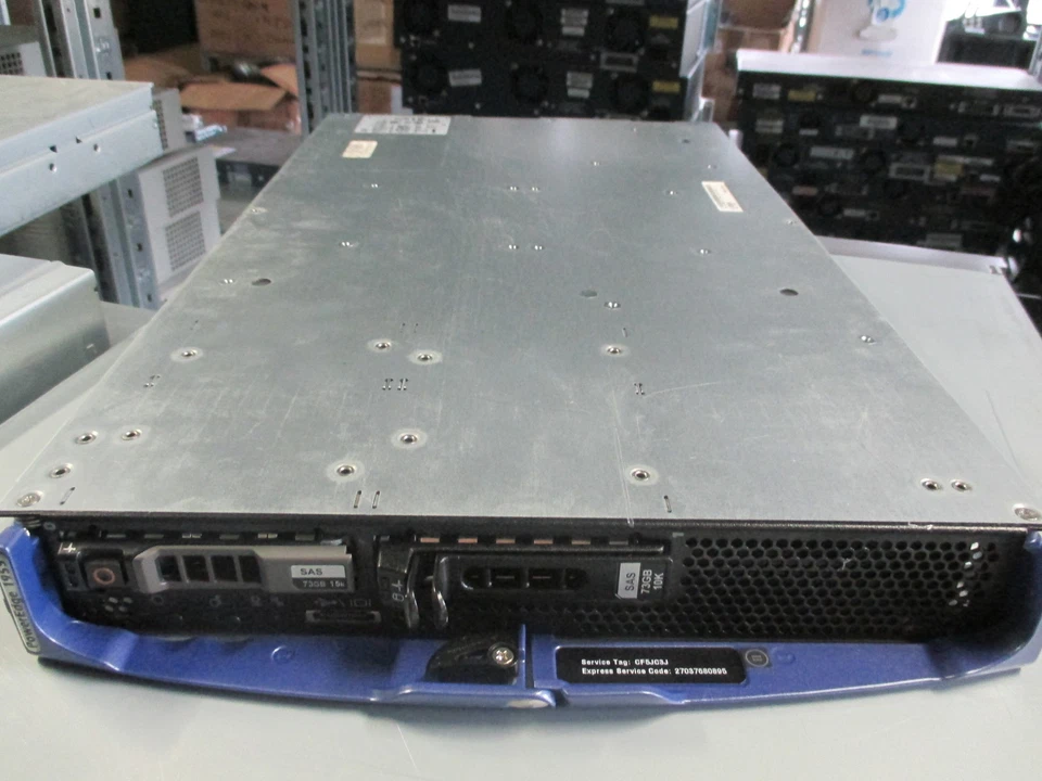 Dell PowerEdge BMX-PB 1955 2x Xeon QuadCore 2Ghz - 4GB RAM - 2x 73GB 10k RPM HD - Bild 1 von 1