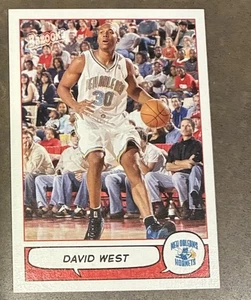 TOPPS 2005 David West NBA New Orleans Hornets Basketball Card Near Mint - Picture 1 of 2