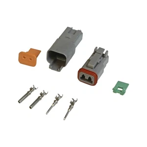 8183 MSD Deutsch Connector - 2-Pin - 16-18 Gauge - Picture 1 of 1