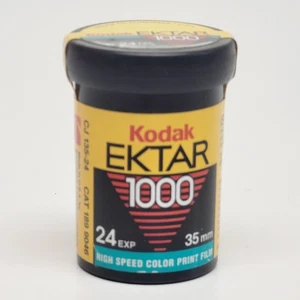 Kodak Ektar 1000 ISO 35mm 24 Belichtungen abgelaufener Film 12/1993 ungeöffnet versiegelt - Bild 1 von 5