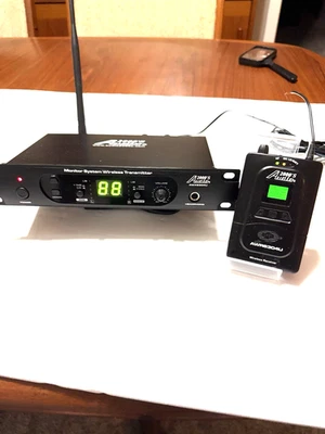 Audio2000'S AWX6304U Wireless In-ear-monitor IEM System TESTED WORKING - Image 1 of 4