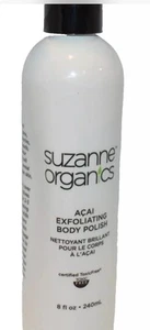 SUZANNE SOMERS ORGANICS Acai Exfoliating Body Polish 8 fl oz New - Picture 1 of 3