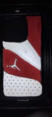 Jordan 13 Cherry Red Low (2005) X IPhone 14 Pro (6.1) Case Custom W Keychain - Image 1 of 4