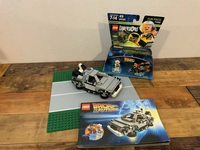 LEGO Ideas Back to the Future The DeLorean Time Machine 21103 Car Only & 71230 - Image 1 of 4