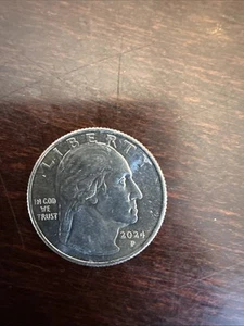2024 - P Quarter Error: "In Cod We Trust" Patsy Takemoto Mink MINT - Picture 1 of 3