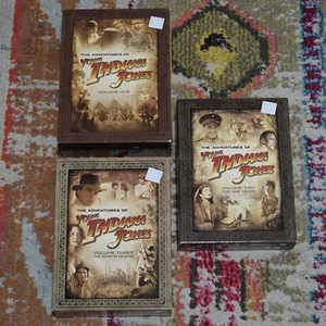 The Adventures of Young Indiana Jones: The Complete Series - Volume 1 2 3 (DVD) - Picture 1 of 8