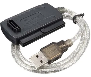 USB 2.0 Male to IDE SATA ""3.5"" Converter Adapter Cable Hard Drive HDD - A0043 - Picture 1 of 9