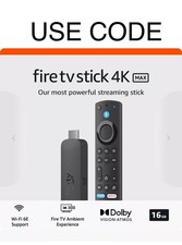 Amazon Fire Stick 4k MAX 16GB WiFi 6E Model Alexa Remote LOWEST