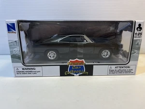 1969 Dodge Charger R/T Diecast Model Car: 1/25 Scale, New In Box By New Ray - Picture 1 of 7