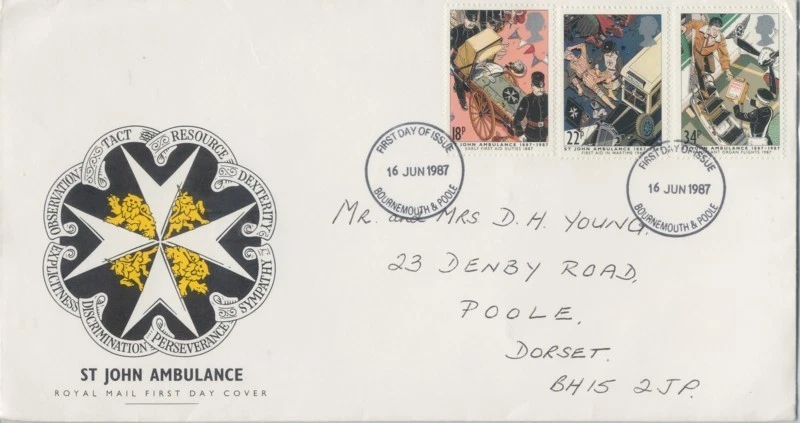 GB 1980 Christmas FDC addressed @D4668L - Image 1 of 1