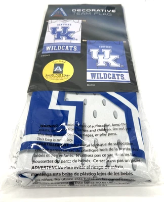Kentucky Wildcats Suede Flag Two Sided 29" x43" NCAA Team Sports America - Image 1 of 4