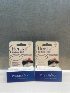 2 x Herstat Lippenpflegestift - Anwendung zwischen Lippenherpes Ausbrüchen - Bild 1 von 6