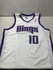 Autographed Mike Bibby #10 Sacramento Kings NBA Reebok Jersey Size 52 - Picture 1 of 18