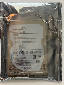 Seagate Laptop Thin HDD 500GB 2.5" SATA 6Gb/s ST500LM021 - Brand New Sealed - Picture 1 of 3