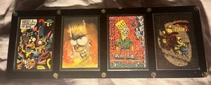 1994 SKYBOX THE SIMPSONS SERIES 2 CARD ARTY ART CHASE CARD FULL SET (4)-RARE - Picture 1 of 6