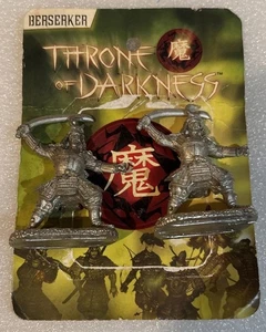 Throne Of Darkness Sierra Metall 2 Figuren Berserker Vintage 2001 - Bild 1 von 6