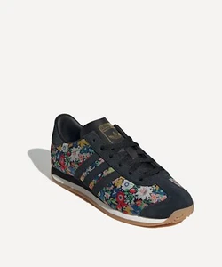 ADIDAS Country OG x Liberty London Black / Floral Trainers UK4_5_5.5_6_7 - Picture 1 of 7