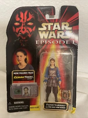 ¡Nuevo! Figura de acción Hasbro Star Wars EP1 Padme Naberrie Amidala Podrace 1999 Foto 1 de 4
