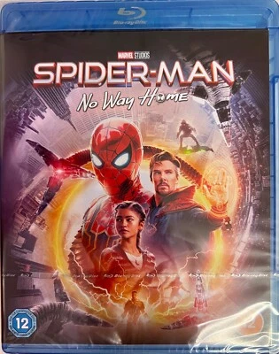 Spider-Man- No Way Home (Tom Holland) Blu Ray New & Sealed - Marvel Studios - Image 1 of 2