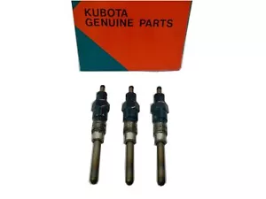 Glow Plug 3 Piece by Kubota D1703 D1803-M V2003 V2203 V2403-M - Picture 1 of 4