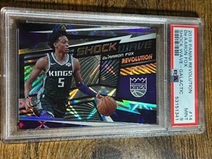 2019-20 Panini Revolution De'Aaron Fox SSP Galactic Shockwave neuwertig PSA 9 - Bild 1 von 2