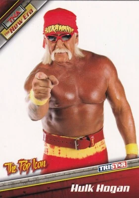 Tarjeta Hulk Hogan 2010 TriStar TNA New Era #6 WWE WCW WWF AWA Pro Wrestling Legend Foto 1 de 4