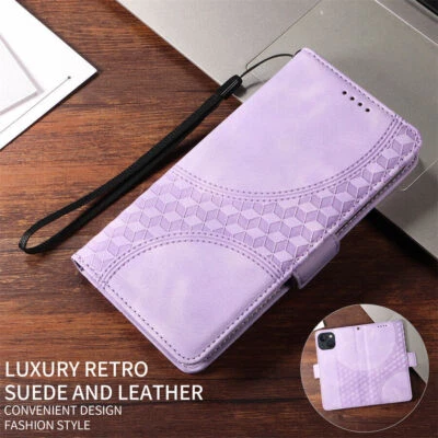 Luxury PU Leather Wallet Cover Case For 16 13 14 15 12 11 Pro Max XS Max XR 16E - Image 1 of 4