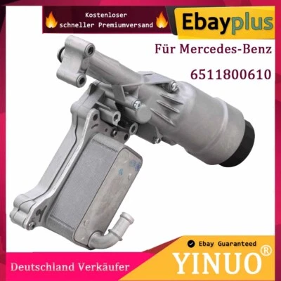 Radiador de aceite radiador para Mercedes Benz clase C W204 W205 W212 W447 W639 B906 OM651 DE - Imagen 1 de 4