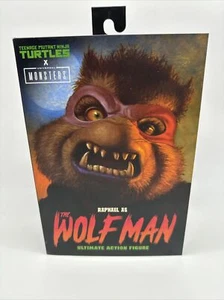 Teenage Mutant Ninja Turtles X Universal Monsters Raphael As The Wolf Man Sealed - Picture 1 of 9