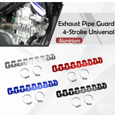 Motorcycle Exhaust Pipe Guard 4-Stroke For Husqvarna FC450 MY18 FC350 MY22 NEW Foto 1 de 4