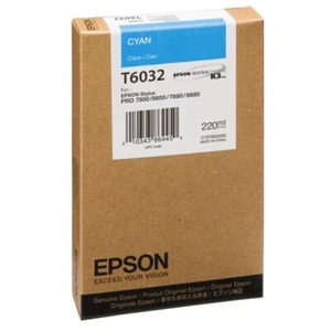 EPSON T6032 - Cartouche d'encre cyan - 220ml - Imagen 1 de 1