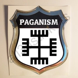 Adesivo paganesimo paganesimo simboli religiosi adesivo auto emblema 3D - Foto 1 di 1