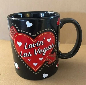 LOVIN' LAS VEGAS BEVERAGE COFFEE TEA MUG - NEW  (5438) - Picture 1 of 5