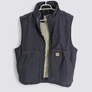 Carhartt Men's Flame-Resistant Quick Duck Insulated Vest Size XL - Picture 1 of 3