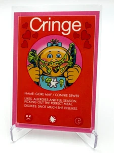 Garbage Pail Kids Valentine's Day Dating Profiles #7 Deaf Gore MAY CONNIE Sewer - Picture 1 of 7