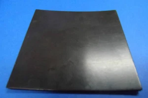 VITON RUBBER SHEET 1/4" THICK 6" X 6 High Quality, Chemical & Heat Res, A Grade - Foto 1 di 2