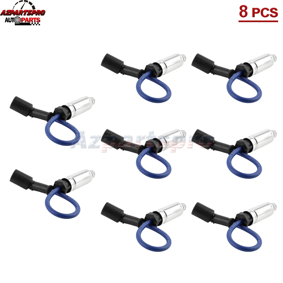 8x Spark Plug Wire for 2005-2006 Pontiac GTO Isuzu Ascender / 2007-2008 Escalade - Image 1 of 4