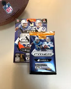 2023 PANINI PRIZM FOOTBALL NEW SEALED BLASTER PACK (4 cards) Look4 STROUD ROOKIE - Picture 1 of 5