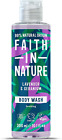 Faith In Nature 300 ml Natural Lavender and Geranium Body Wash, Nourishing, and