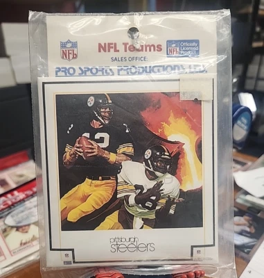 Pittsburgh Steelers 1979 NFL Pro Sports Production Poster Display SUPER RARE - Image 1 of 2