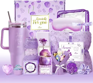15PCS Birthday Gifts for Women, Relaxing Spa Gifts Baskets for Her, Care Package - Picture 1 of 12
