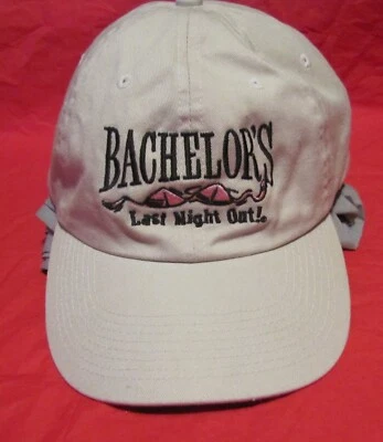 Gorra de béisbol Bachelor's Last Night Out #bbcbach Foto 1 de 2