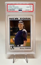 2009 HBO Topps Promo RC Kenny Powers PSA 10- ThE GoAT!! Low Pop! MLB- FKIN KP!!